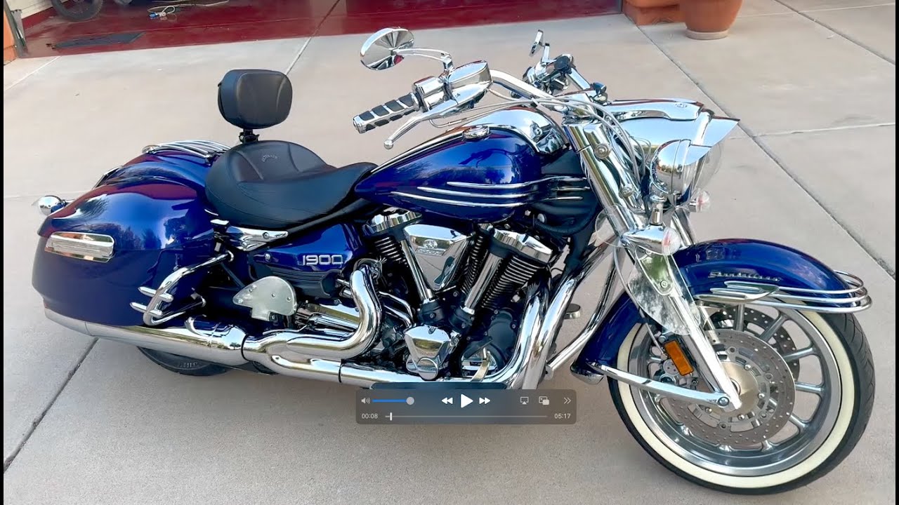 2009 Yamaha Star - Stratoliner Deluxe walk around - upgrades