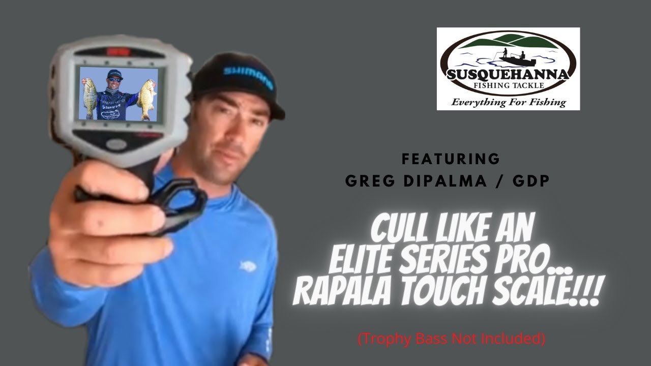 Rapala Touch Screen Scale - Cull like Elite Pro Greg DiPalma - Product Breakdown - SFTtackle.com