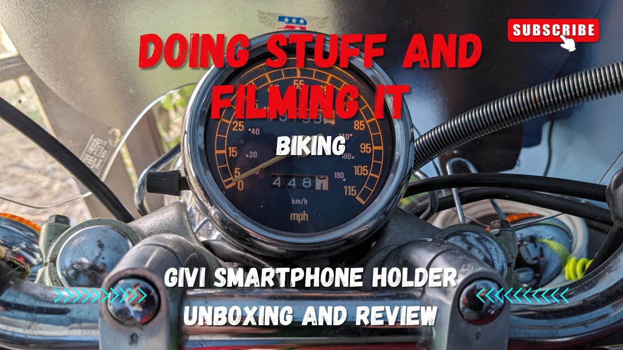 Givi Smartphone Holder | Unboxing and Review.
