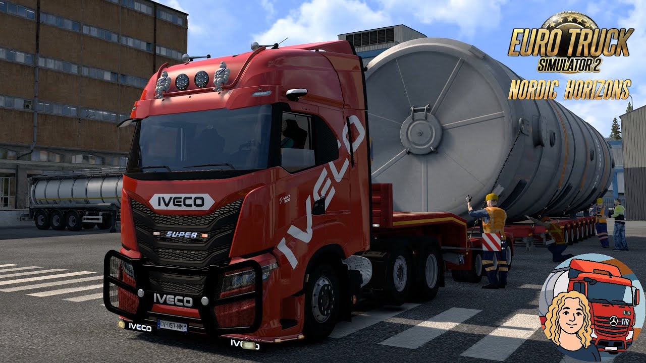 Euro Truck Simulator 2 (1.58 Beta) IVECO S-Way 6x2 by SCS Heav Delivery to Finland + DLC's & Mods