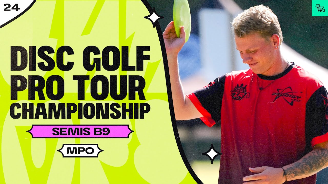 2024 Disc Golf Pro Tour Championship | MPO R3B9 | Wysocki, Buhr, Robinson, Robinson | JomezPro
