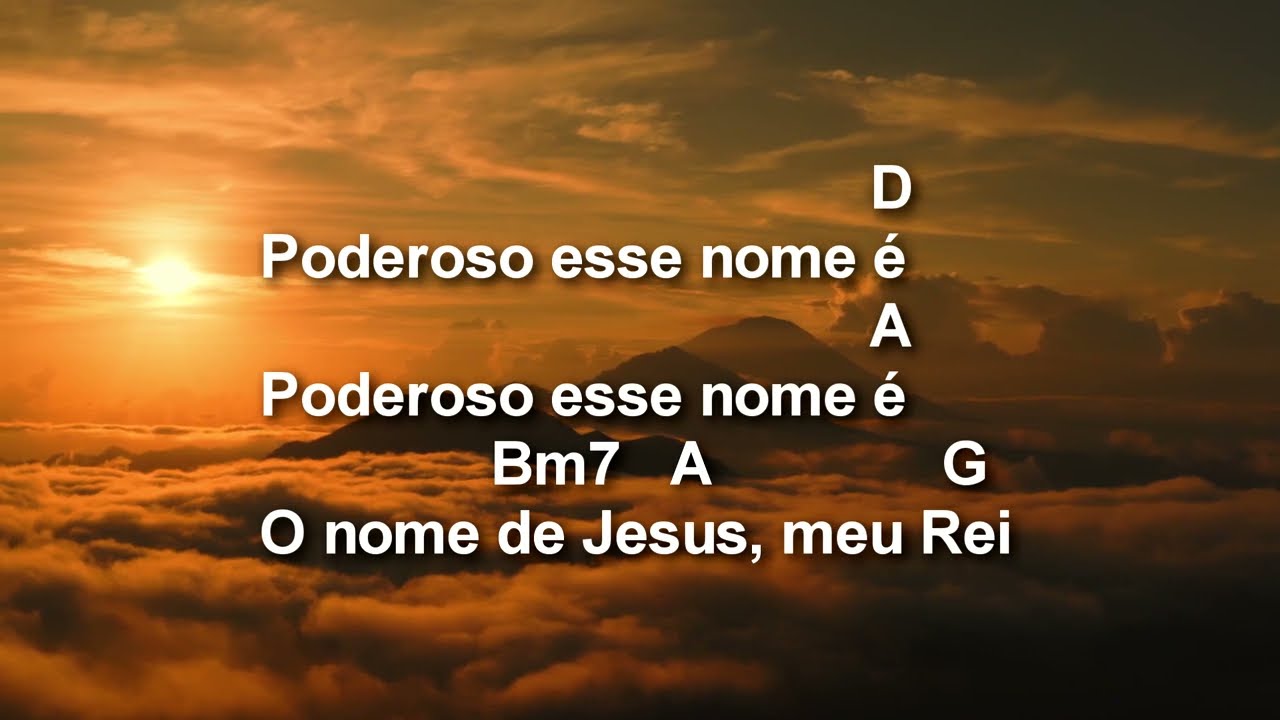Oh Quão Lindo Esse Nome É - Letra e Cifra