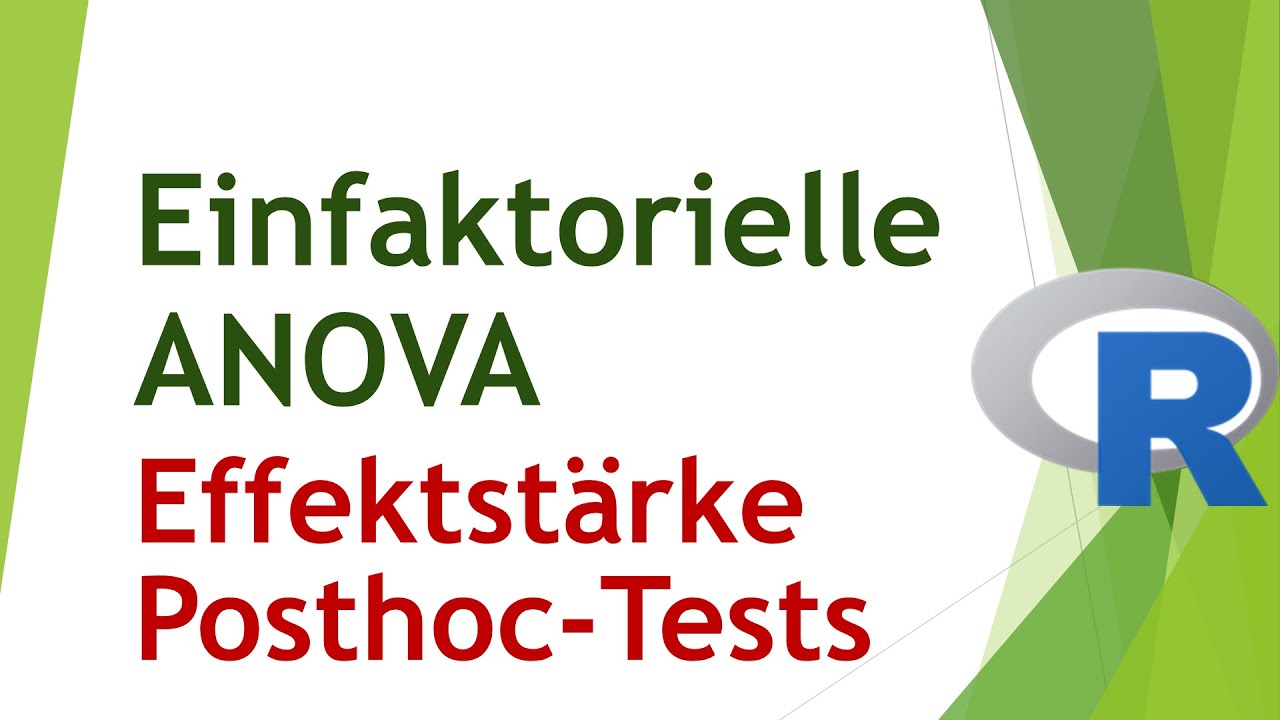 Effektstärke ANOVA in R