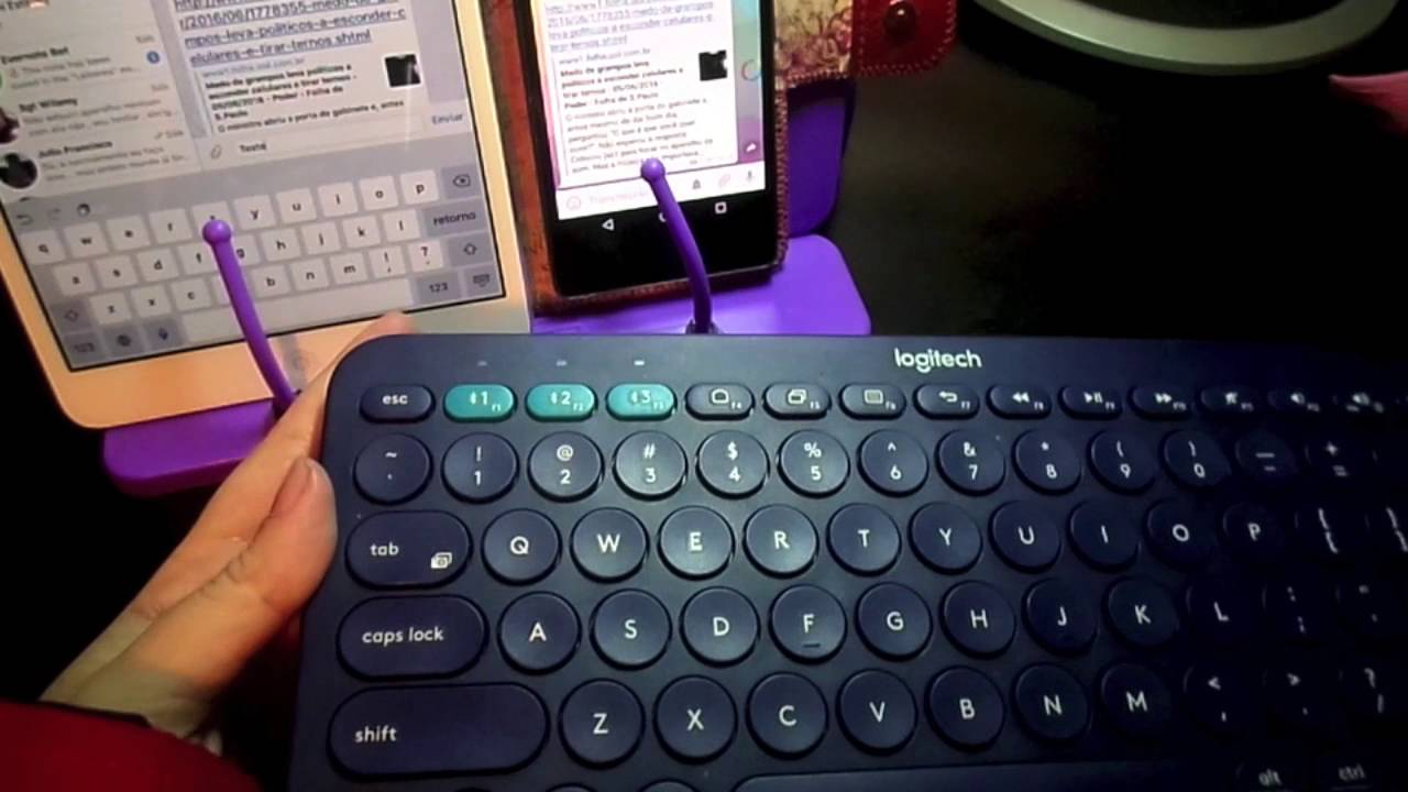 Teclados Logitech K480 e K380 Multi-Device