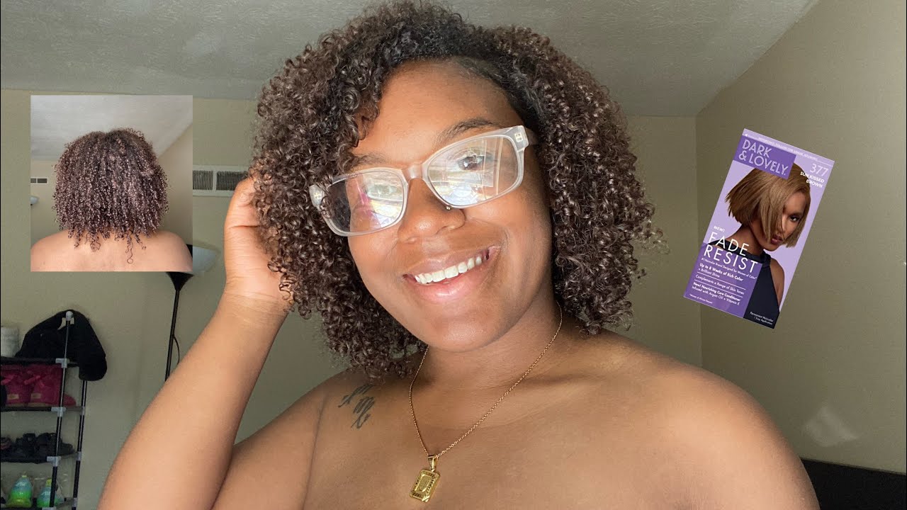 I DYED MY NATURAL HAIR ! | NO BLEACH NO DAMAGE