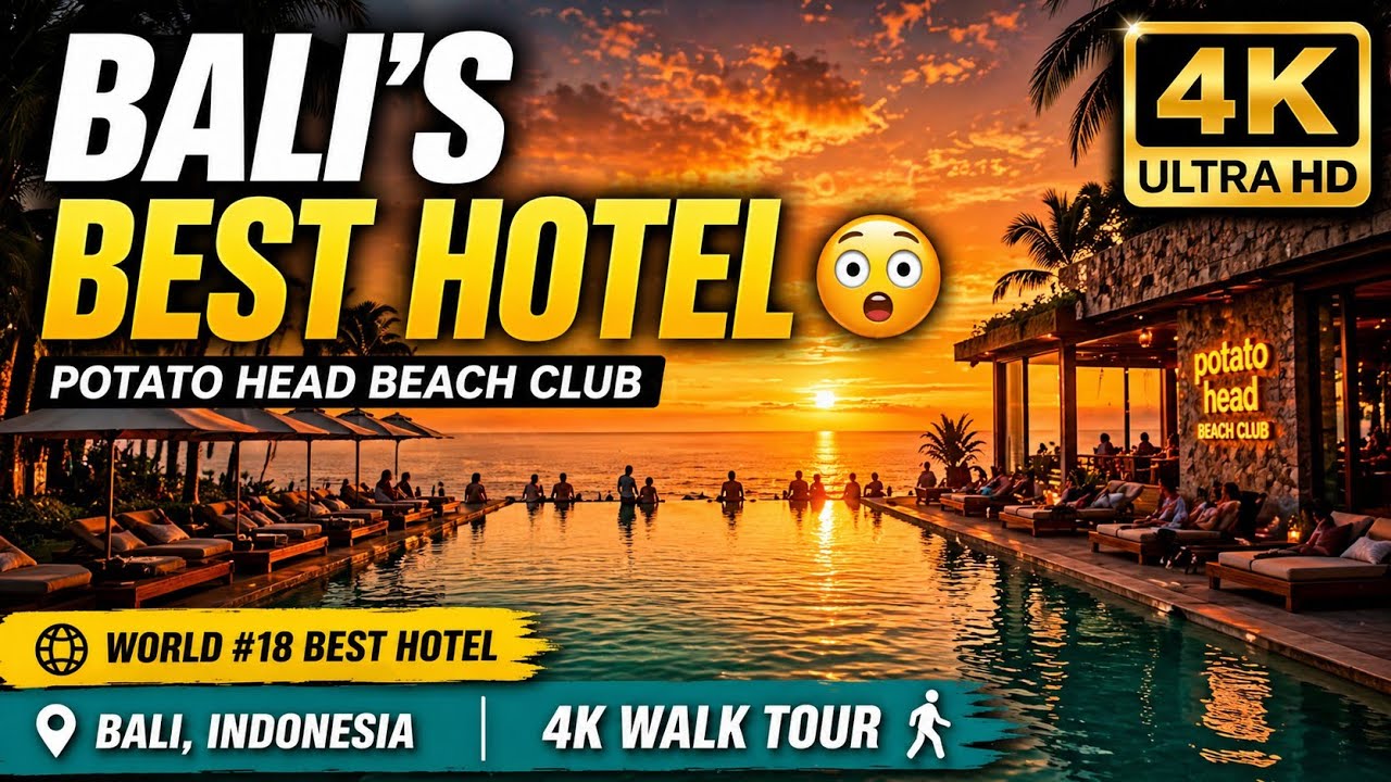 Inside the World’s #18 Best Hotel: Desa Potato Head Bali Walking Tour (2026)