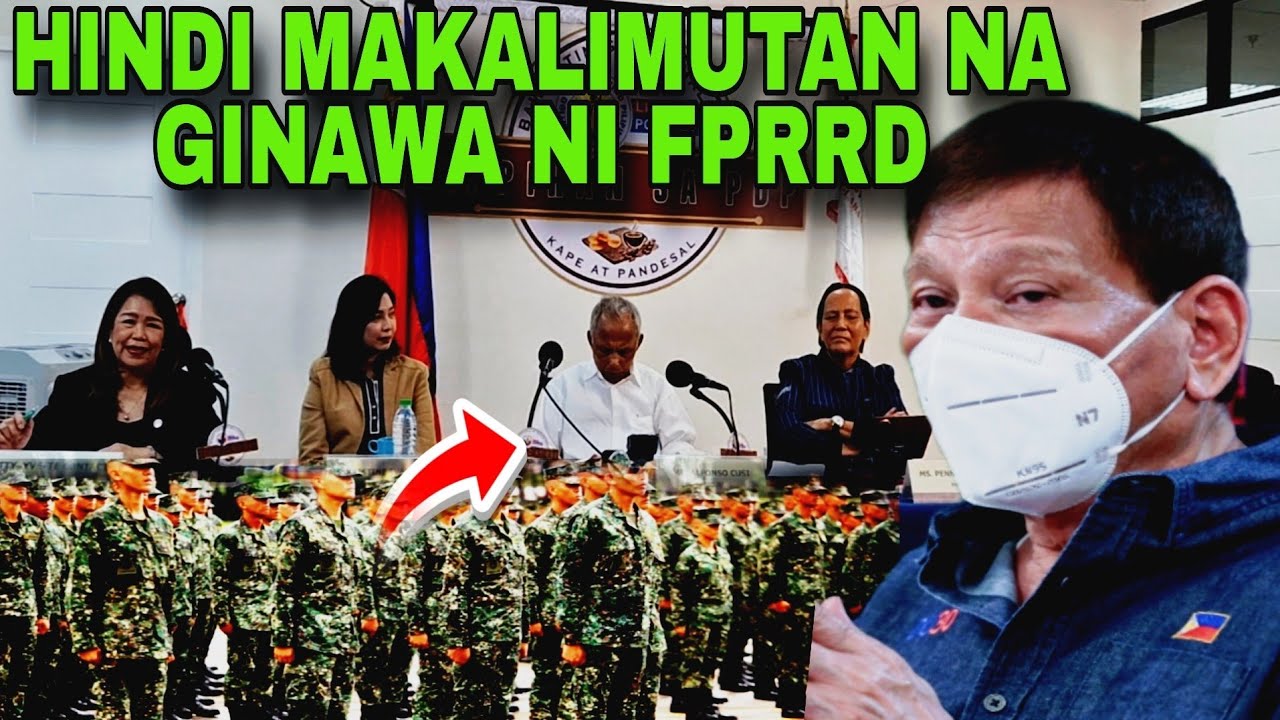 Hindi Makalimutan na Ginawa ni FPRRD 