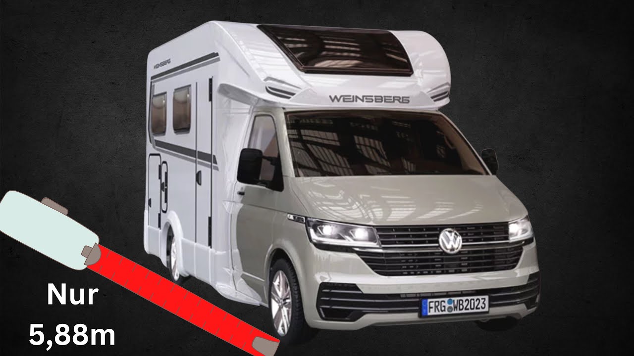 FACE to FACE Sitzgruppe. Viel Platz im KURZEN Wohnmobil. Weinsberg X Cursion VAN 500 LT MODELL 2023