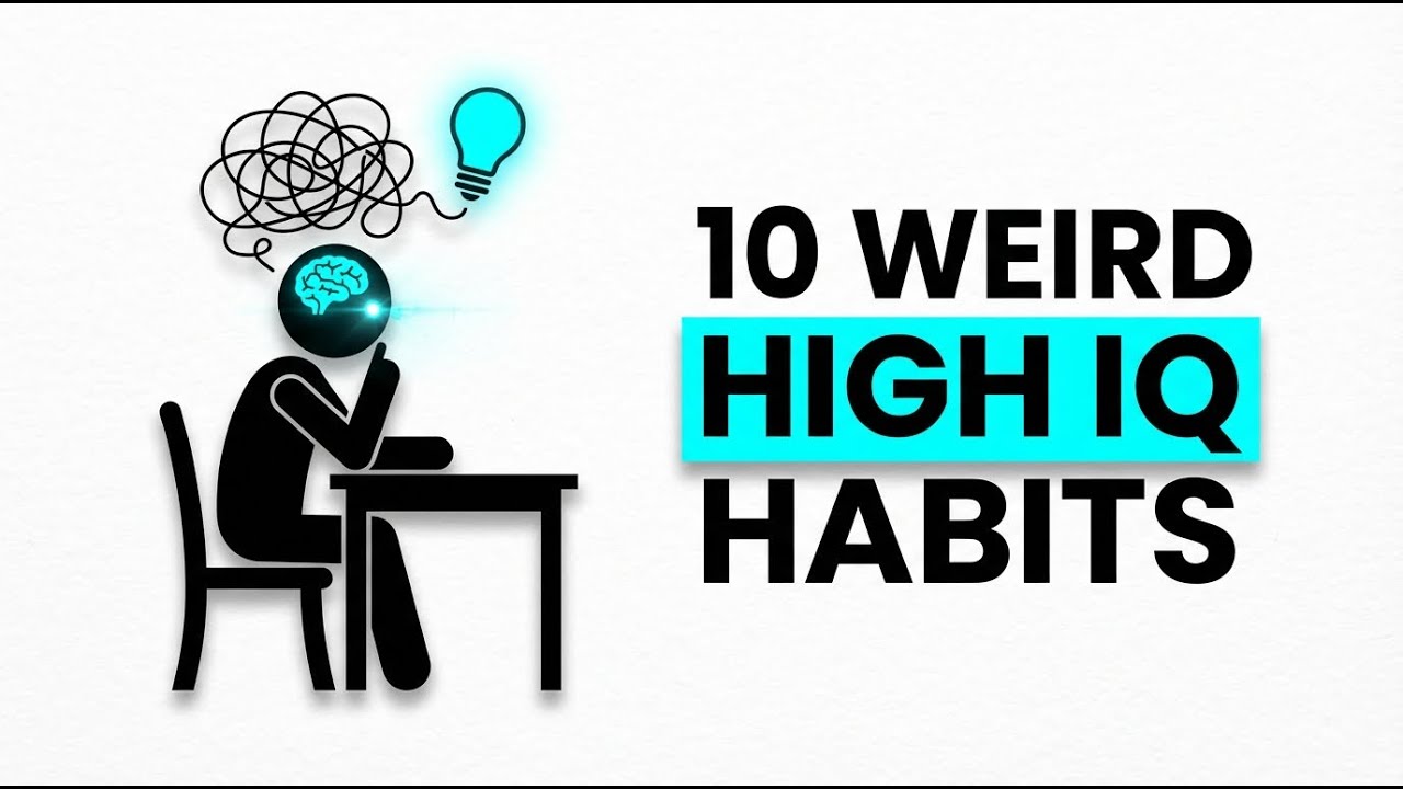 10 Weird Habits That Actually Reveal High Intelligence