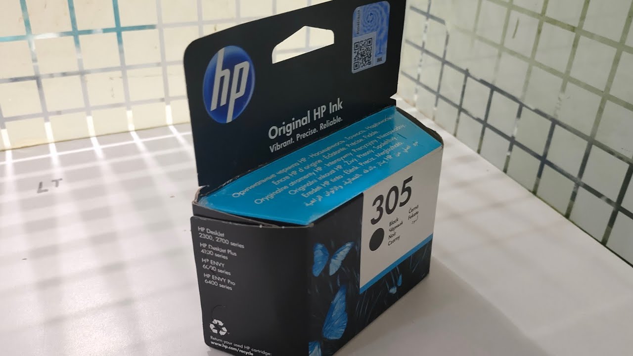 HP 305 Black Ink Cartridge