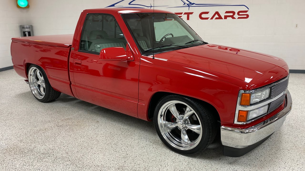1993 Chevrolet C1500 SOLD , 2 owner, 69k miles, 5/6 @belltech6258  drop, 20/22 torq thrust, OBS,