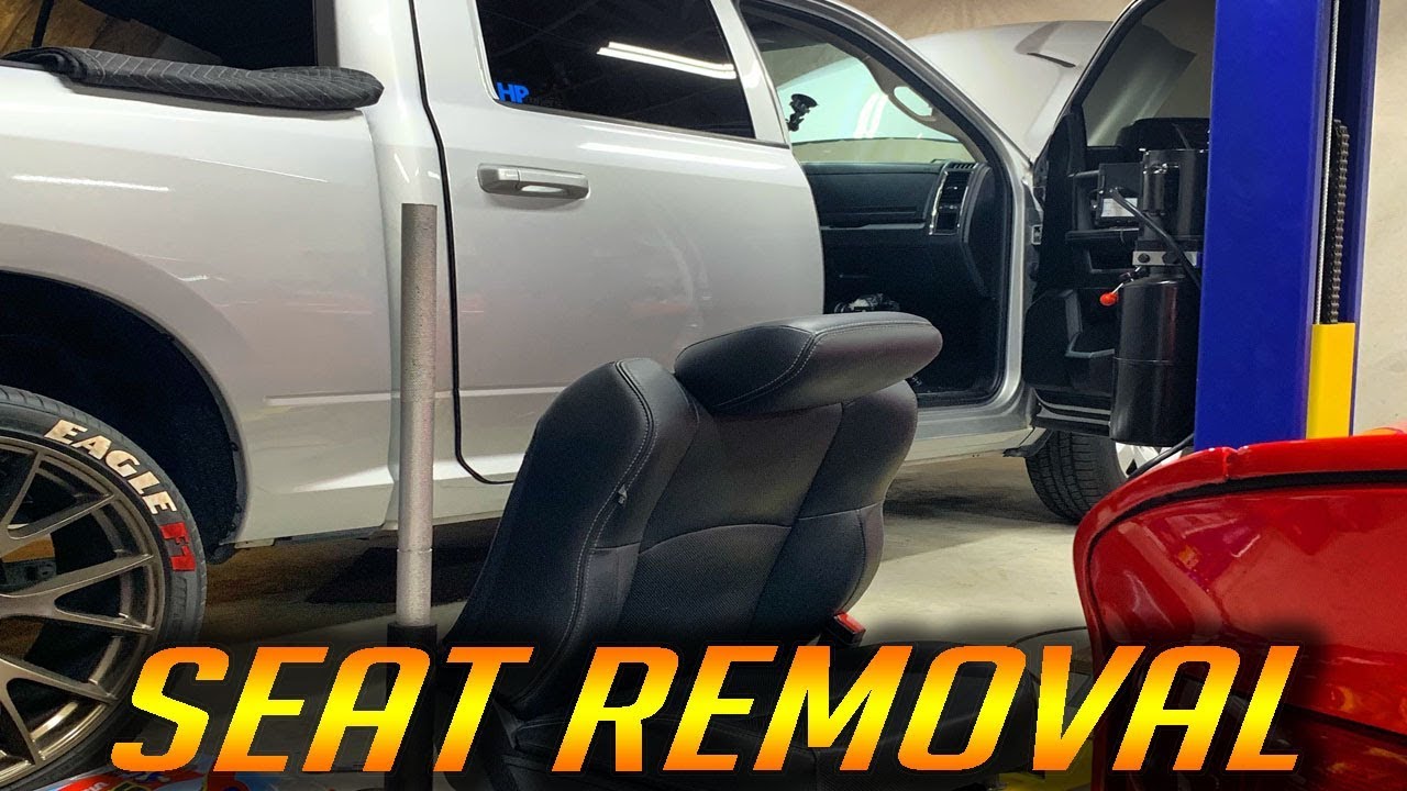RAM Truck Seat Removal & Weight 2009-2018
