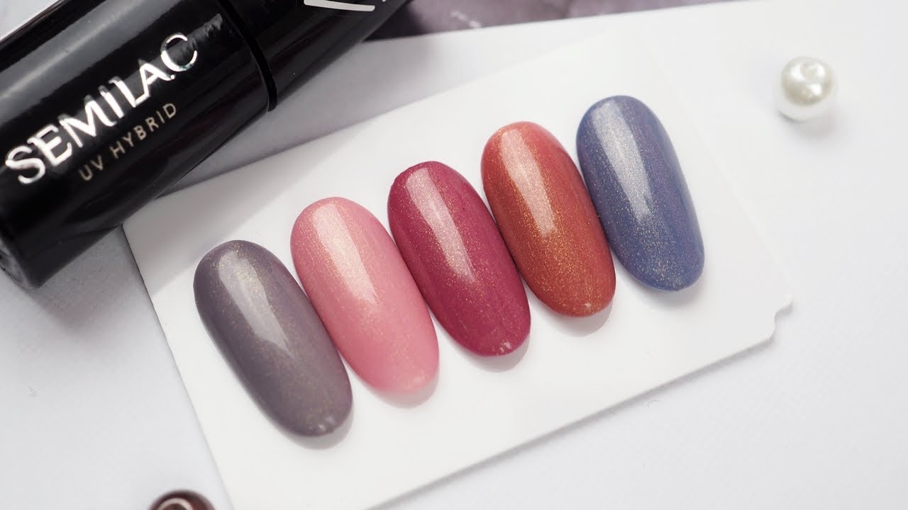 💅 SEMILAC SHIMMER STONE - LAKIERY HEMA FREE