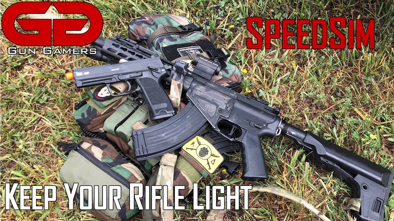SpeedSim: Keeping Your Airsoft Rifle Light
