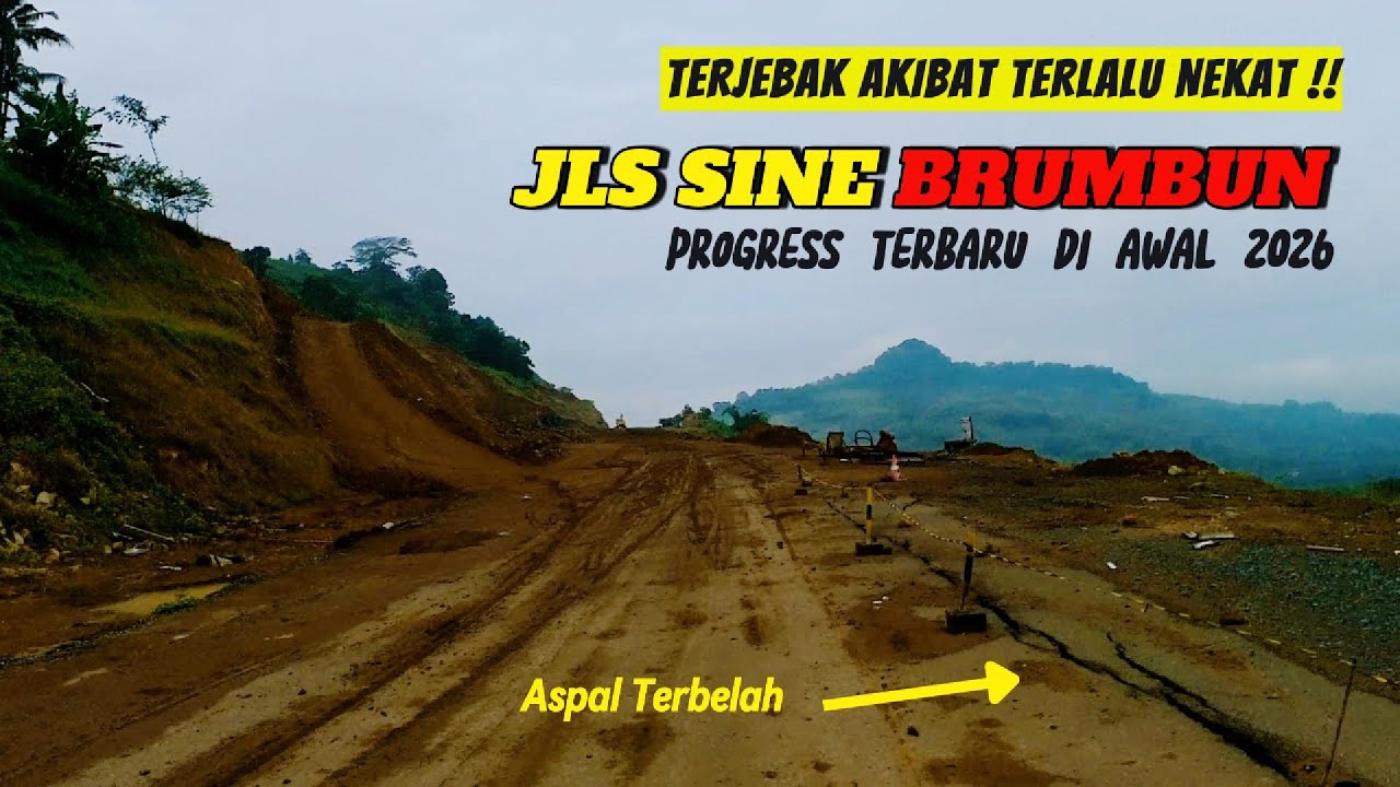 Terlalu Nekat!! Terjebak Lumpur di JLS Sine Brumbun, Bagaimana Kondisi Terbaru Di Awal Tahun 2026?