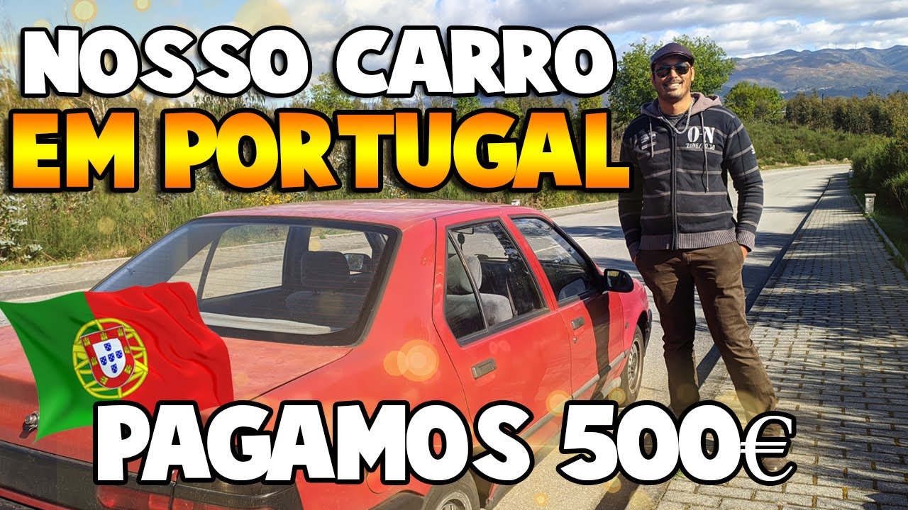 COMPRAMOS NOSSO CARRO EM PORTUGAL 🇵🇹COMO COMPRAMOS? | O QUE PRECISOU? SEGURO OBRIGATÓRIO |RENAULT 19