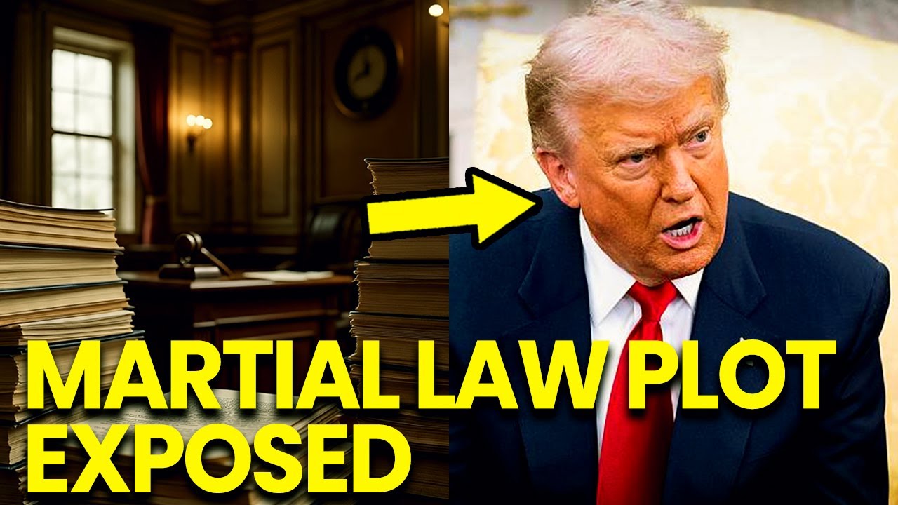 Trump ERUPTS after CAUGHT Planning Martial Law Takeover