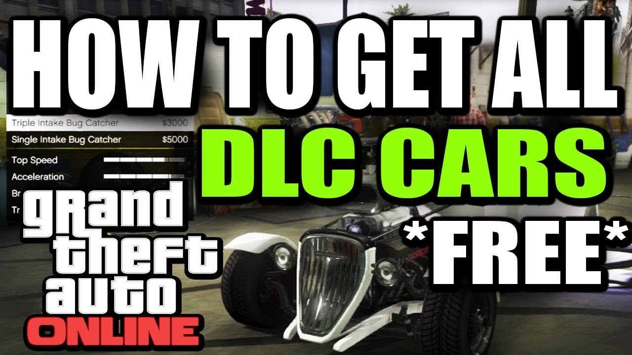 GTA V ONLINE - HOW TO GET ALL DLC CARS *FREE* GLITCH !!