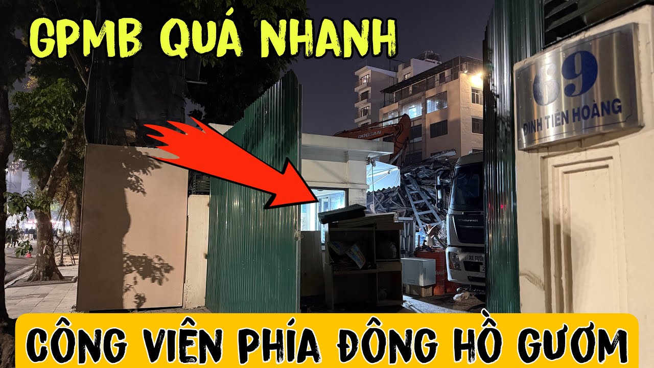  Gpmb Quảng trường – Công viên phía Đông Hồ Gươm Thần Tốc 
