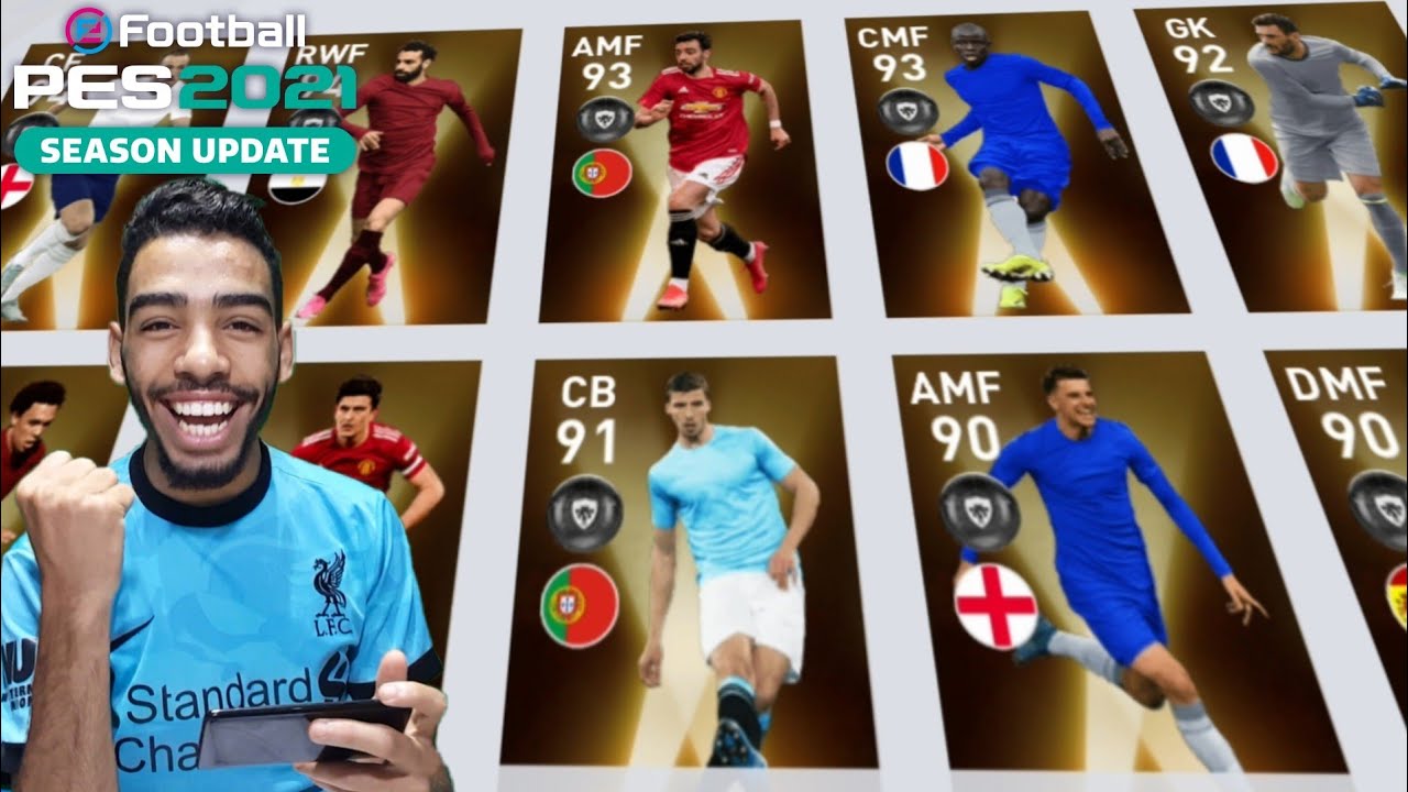 Fans' choice: ENGLISH LEAGUE pack opening 🔥 pes 2021 mobile