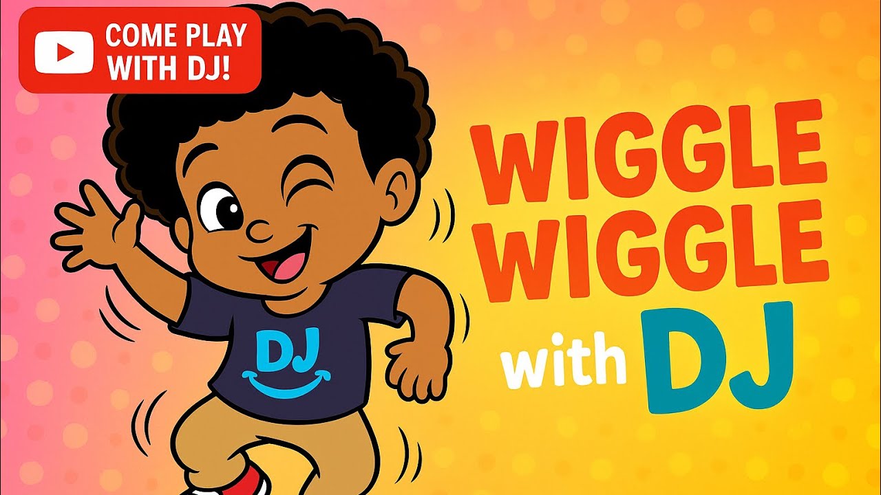 Wiggle Wiggle with DJ! | Fun Dance Break for Kids & Toddlers