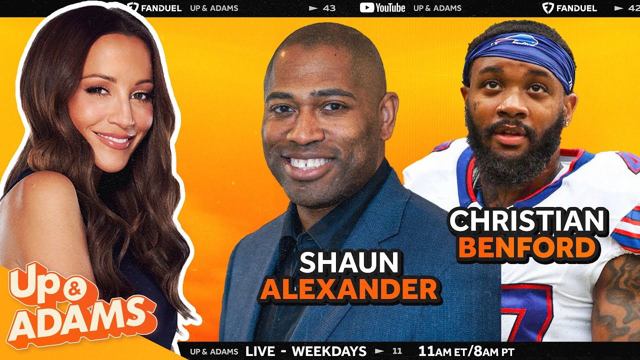 MNF Giants vs. Patriots REACTIONS! Bills CB Christian Benford & Seahawks Legend Shaun Alexander!