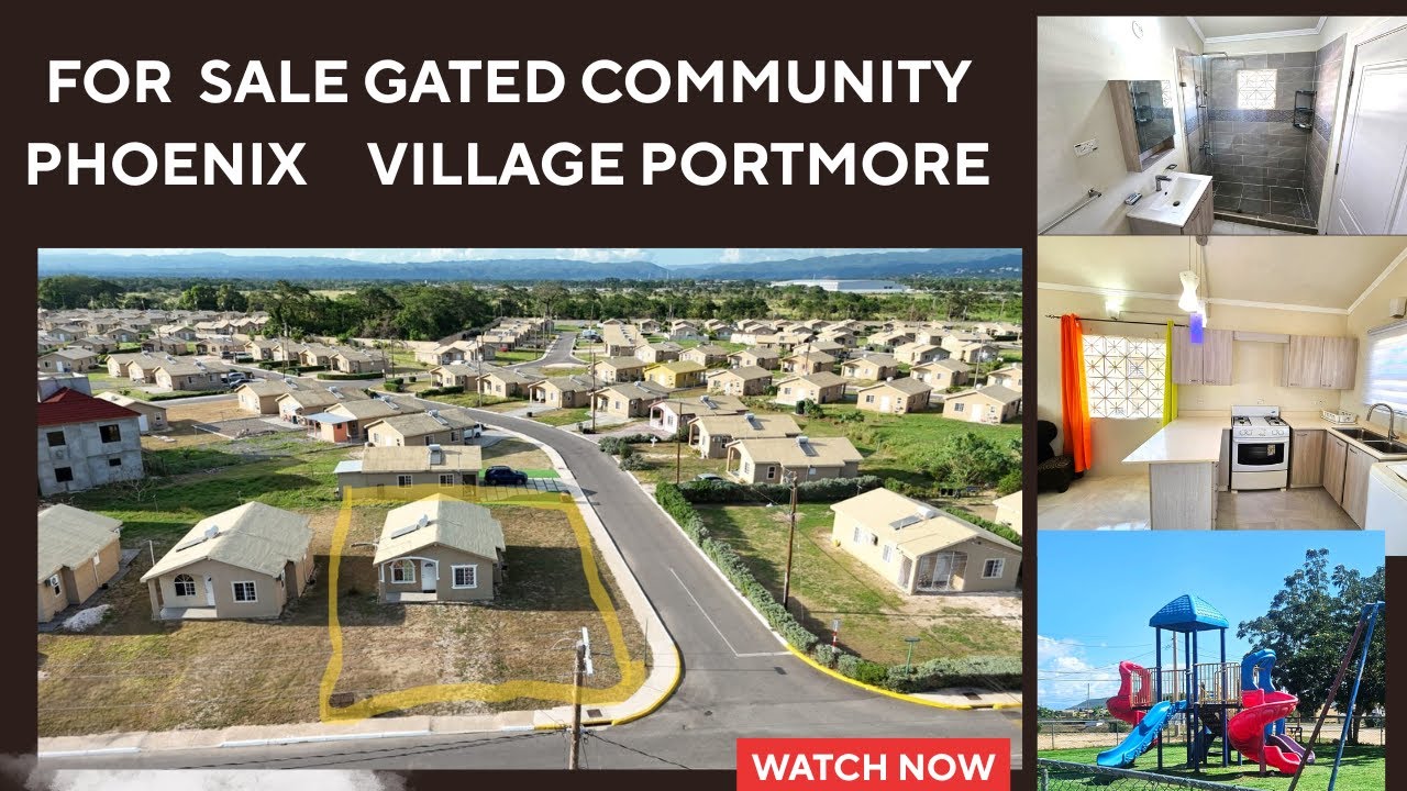 For Sales Gated Community Phoenix Park Village I. Ph 5.  Portmore St. Catherine