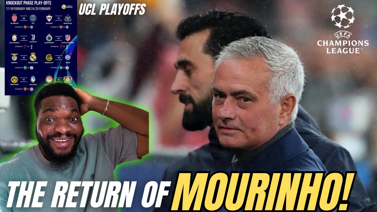 Real Madrid vs Benfica AGAIN + Mourinho Returns | UCL Playoffs Drama
