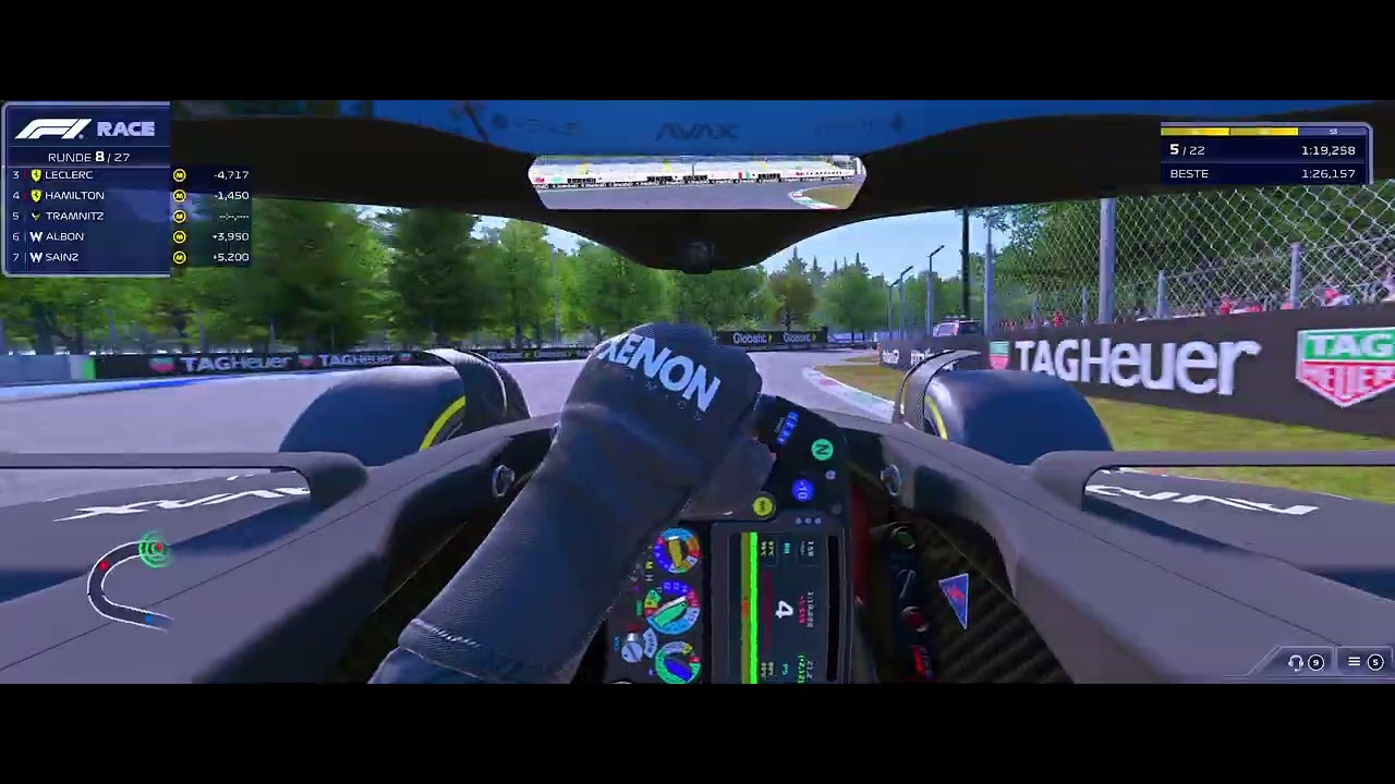 #105 Monza Race, gute Leistung von Tramnitz, Massa geht unter