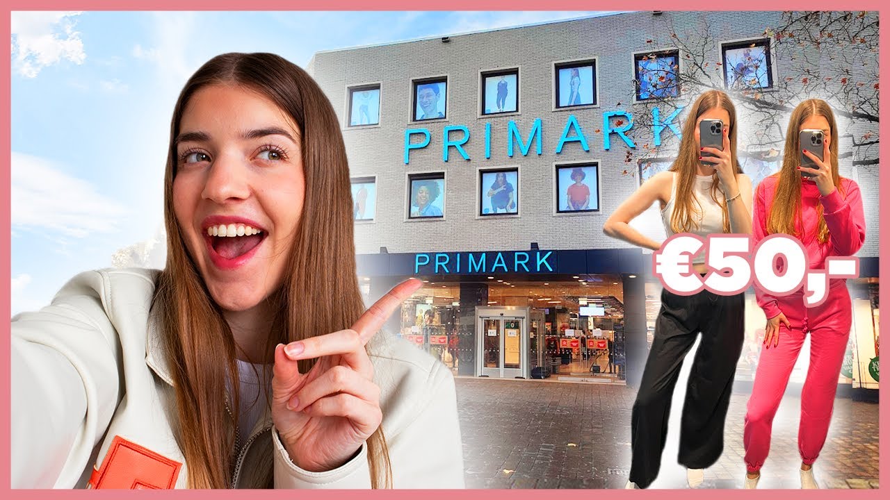 50 EURO PRIMARK SHOPPING CHALLENGE 💸🛍 ☆ Zenne Bakens