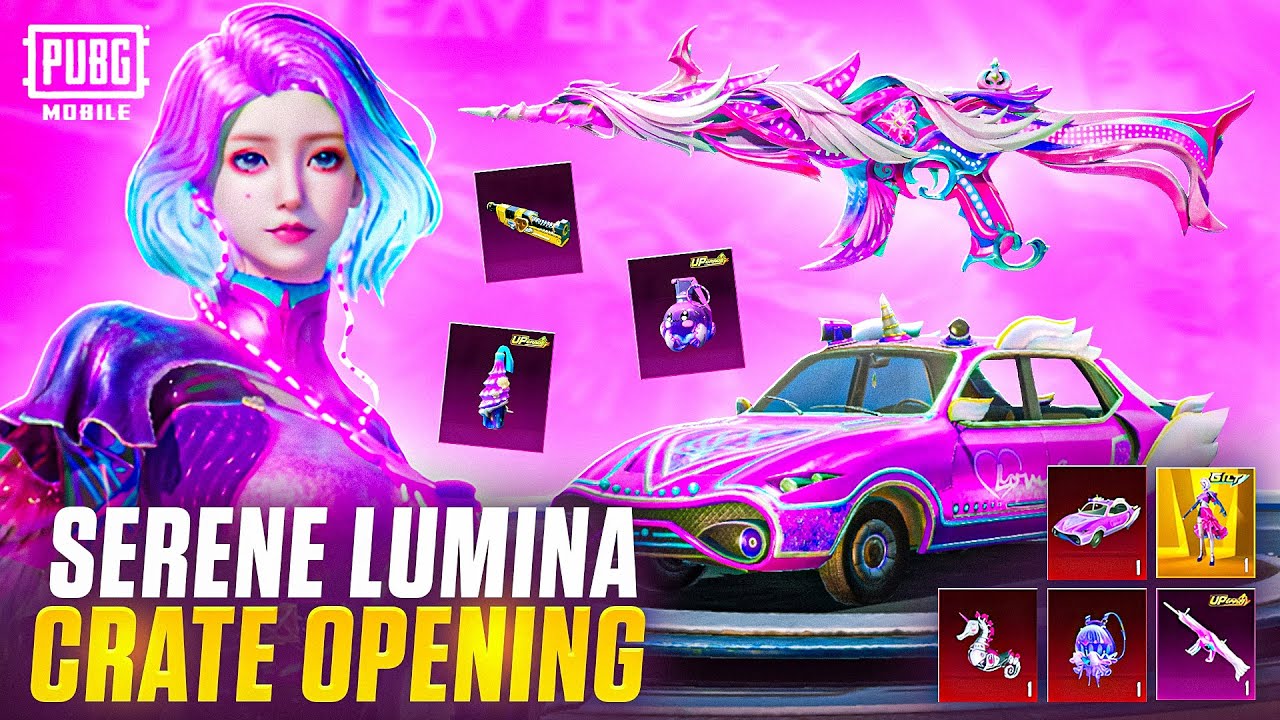 $25,000 UC 🤑 NEW STAGE WEAVER SERENE LUMINA SET | SCAR-L FULL MAX CRATE OPENING | PUBG MOBILE 🔥