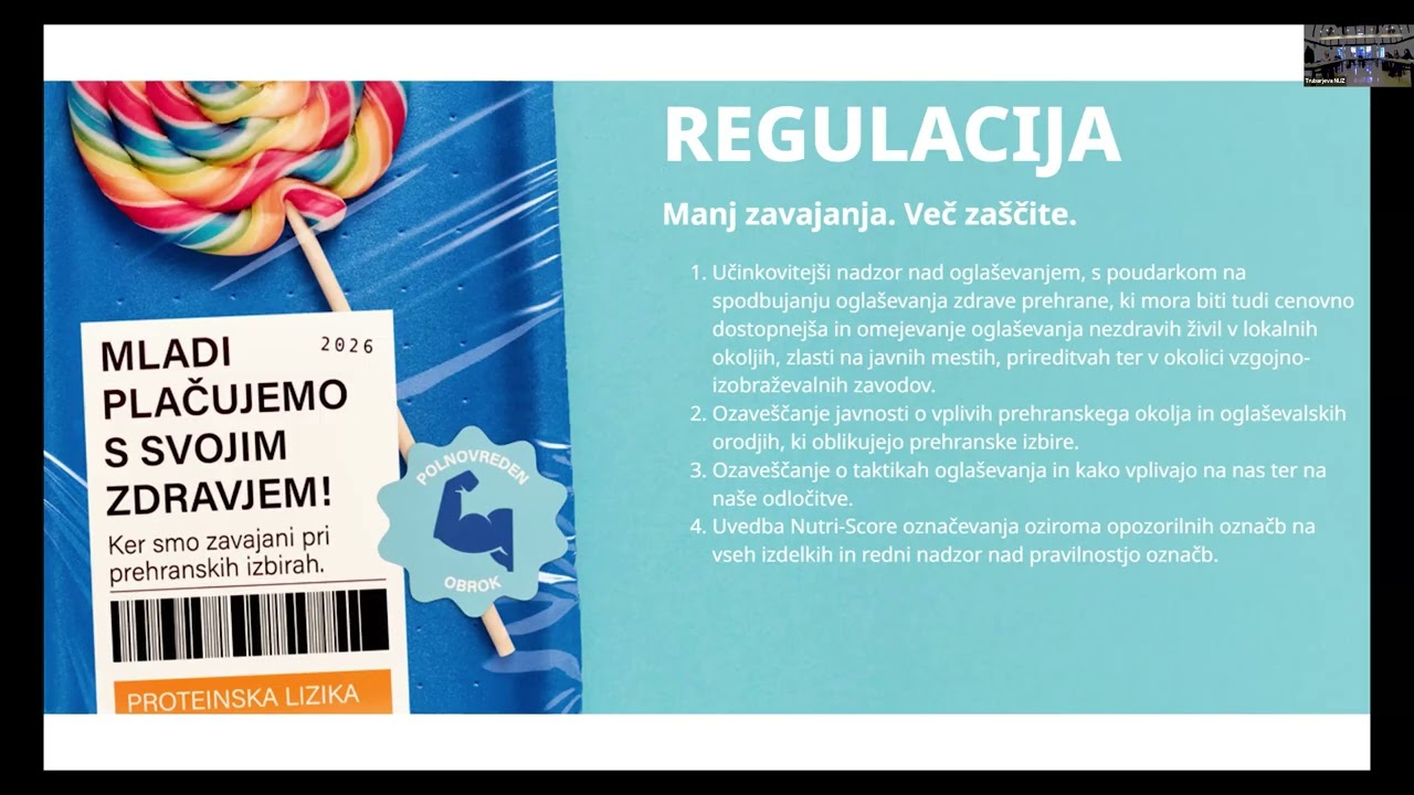Aktivacija mladih in marketing nezdrave hrane