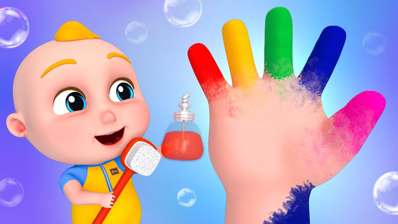 Keluarga Ceria | Daddy Finger Finger Family | Kartun dan Lagu Anak | Ryan Bahasa Indonesia