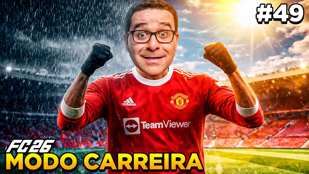 FAZ SOL CHOVE E CAI NEVE MAS NADA MUDA - #49 EAFC 26 MODO CARREIRA