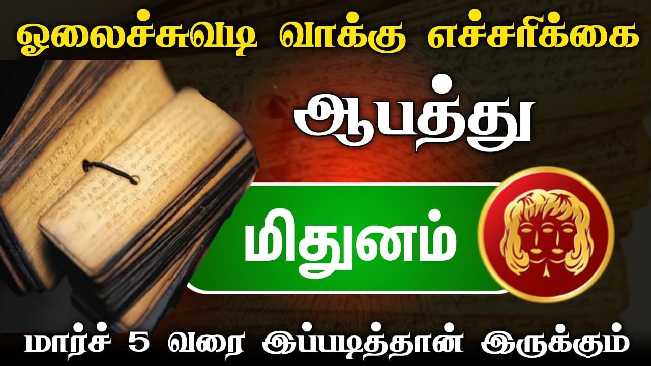 மிதுனம் பாடாயப்படுத்தும் மாசி மாதம் ! கிரக அமைப்பால் ஏற்படும் விபரீதம் ! எச்சரிக்கையாக இருங்கள் !