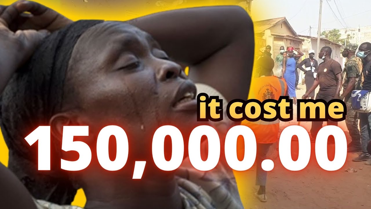 Hot Demolition day in Manjai The Gambia