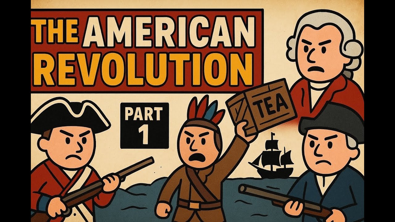 The American Revolution Explained in 4 Minutes Part 1