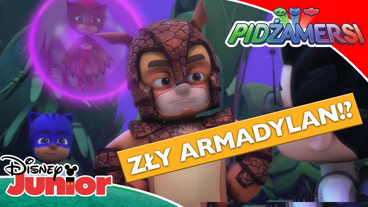 🧐 Zły Armadylan? | Pidżamersi | Disney Junior Polska