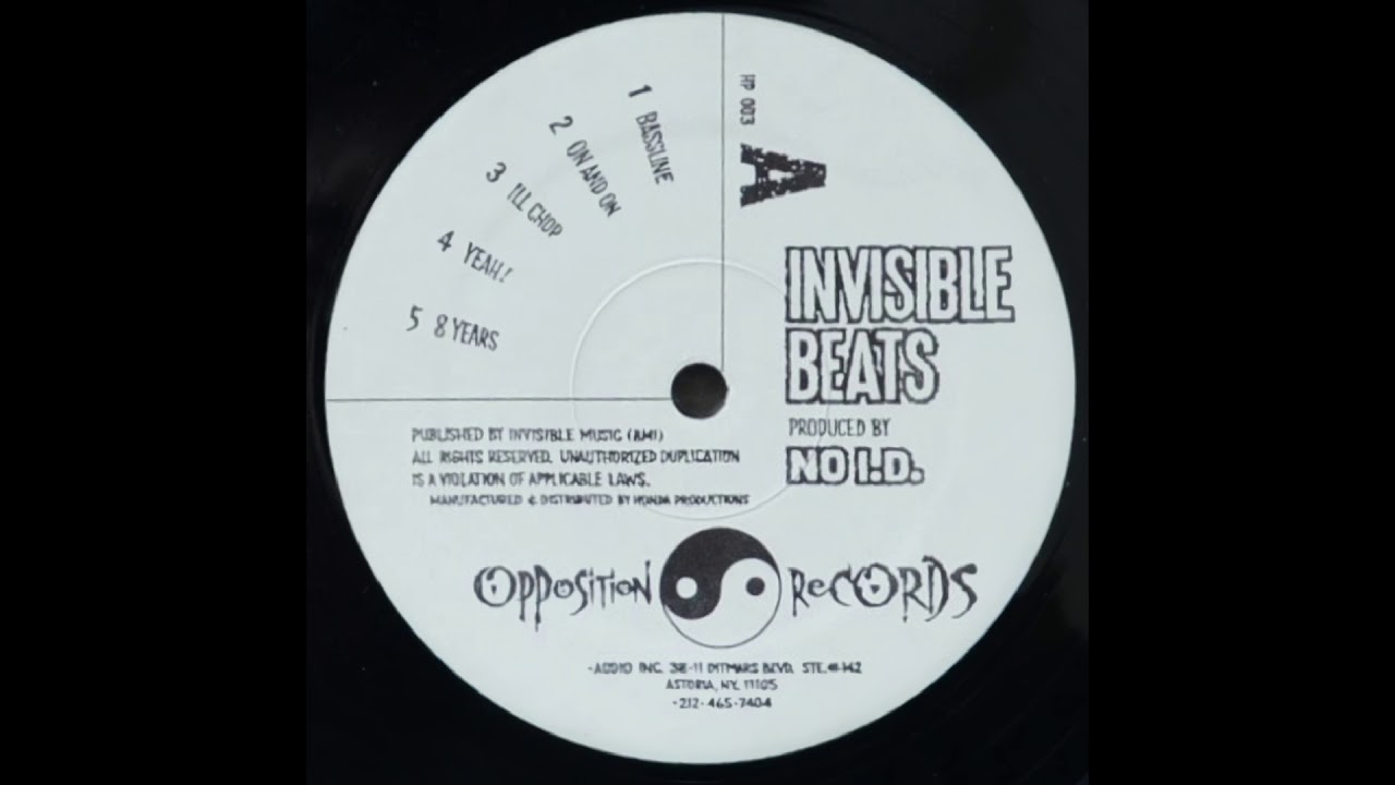 No I.D. - Invisible Beats (Instrumental Hip Hop)  (1997) (Full Album)