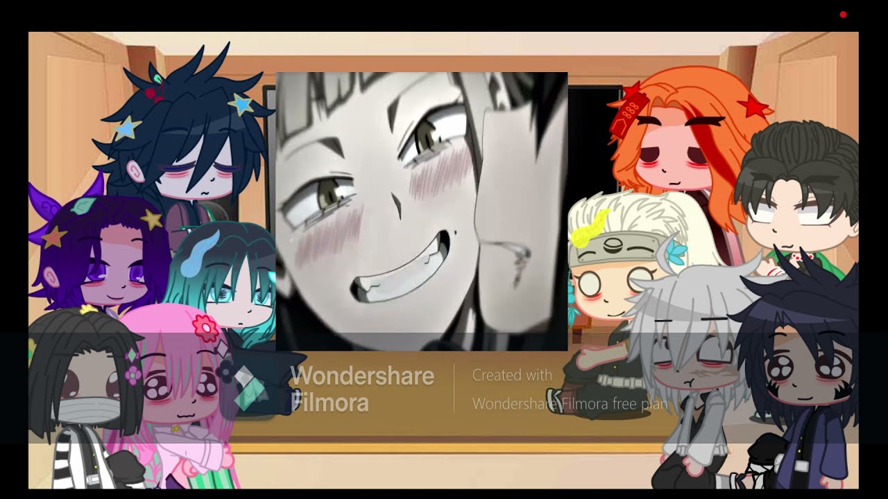 hashira react to toga himiko(original?)(hi)