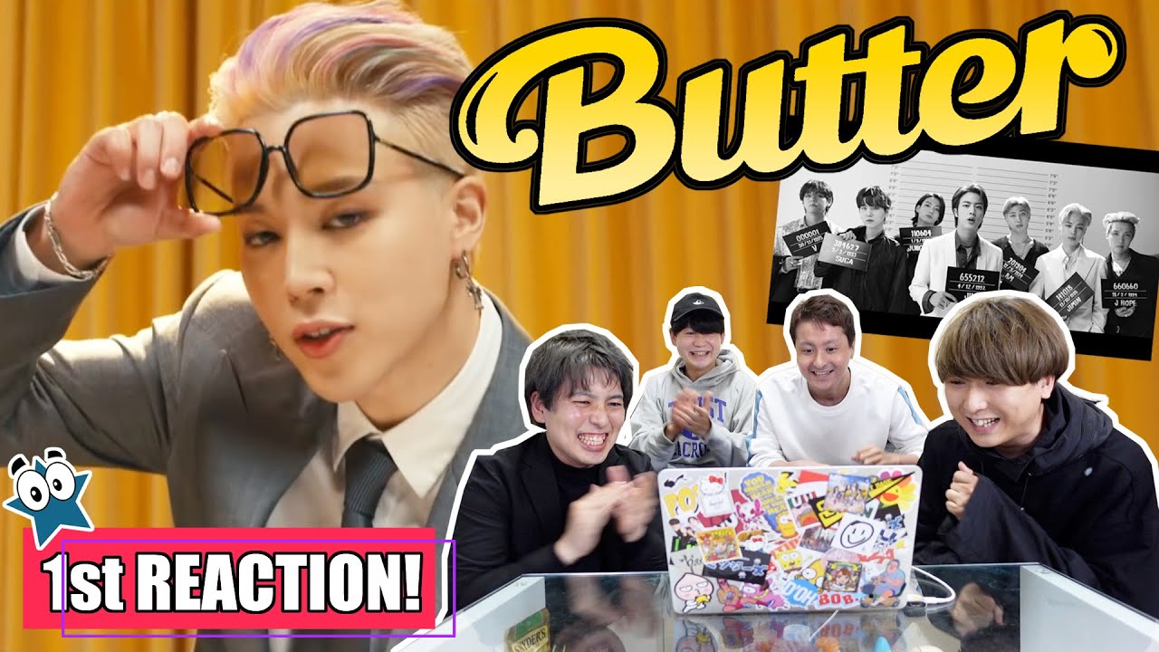 BTS (방탄소년단)『Butter』MV Reaction! この3分で世界を魅了する！【1st Reaction】