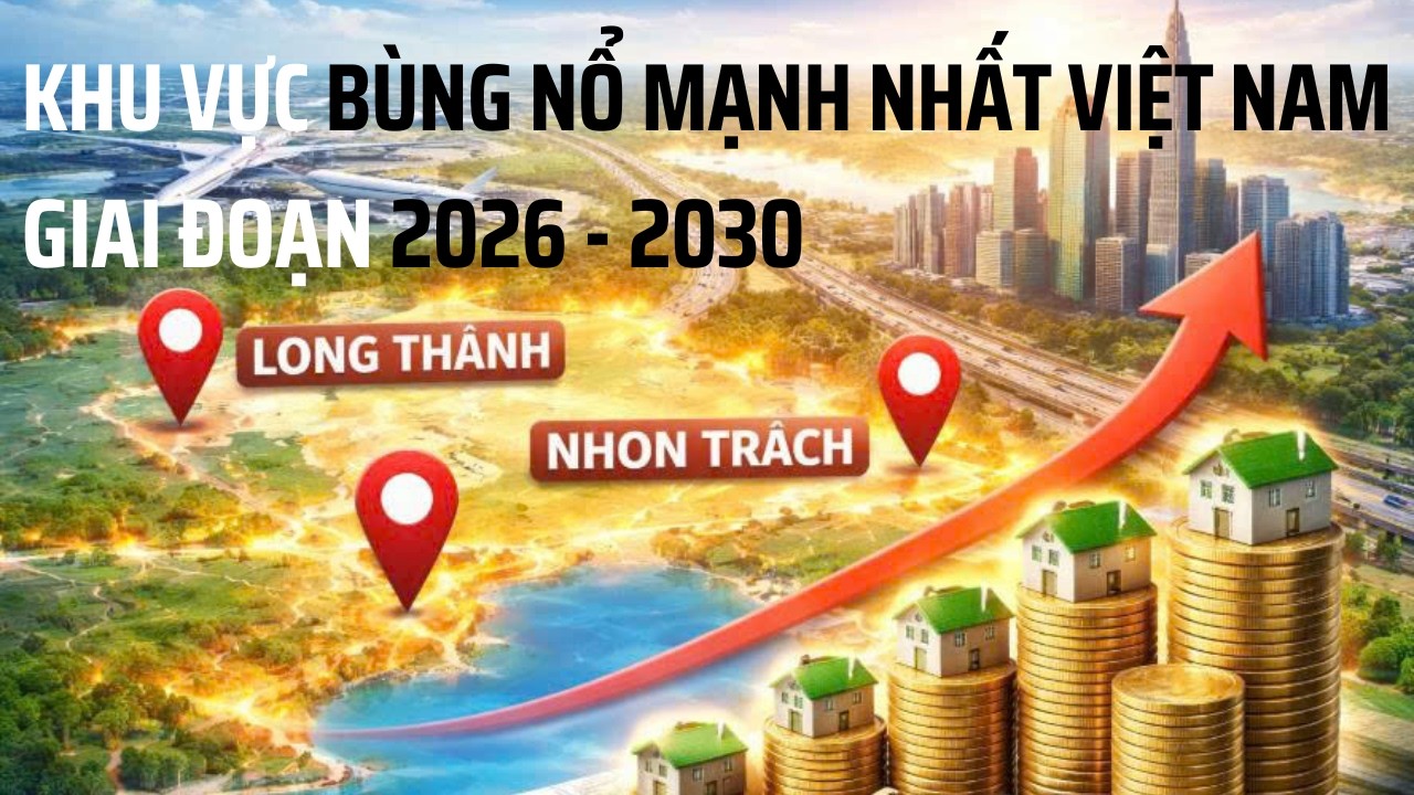 2026–2030: Khu vực nào sẽ bùng nổ bất động sản mạnh nhất Việt Nam?