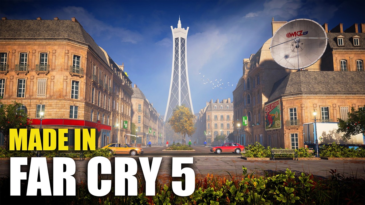 Я создал Мэйн-стрит из Pokémon Legends: Z-A в Far Cry 5!