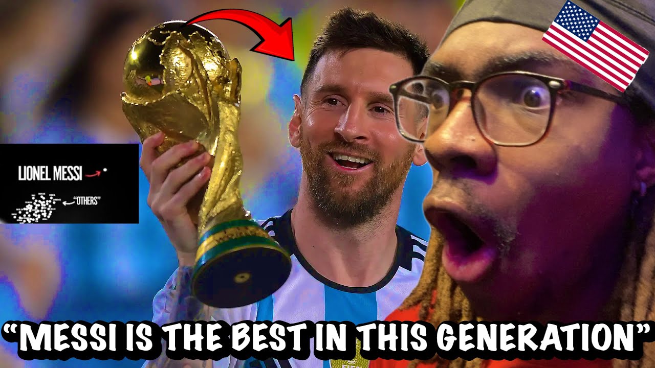 MESSI DEBATE IS POINTLESS🐐.. AMERICAN Reacts