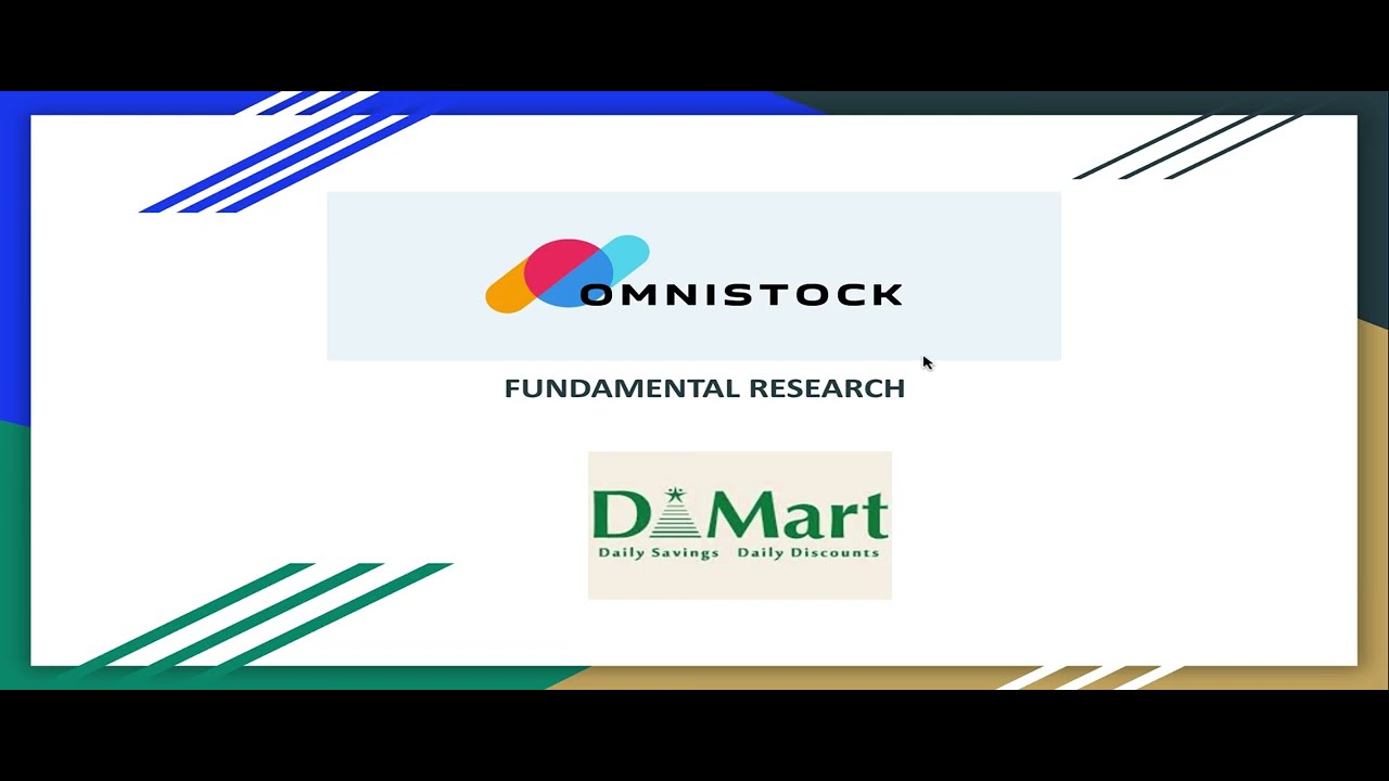 DMART FUNDAMENTAL ANALYSIS by Omnistock