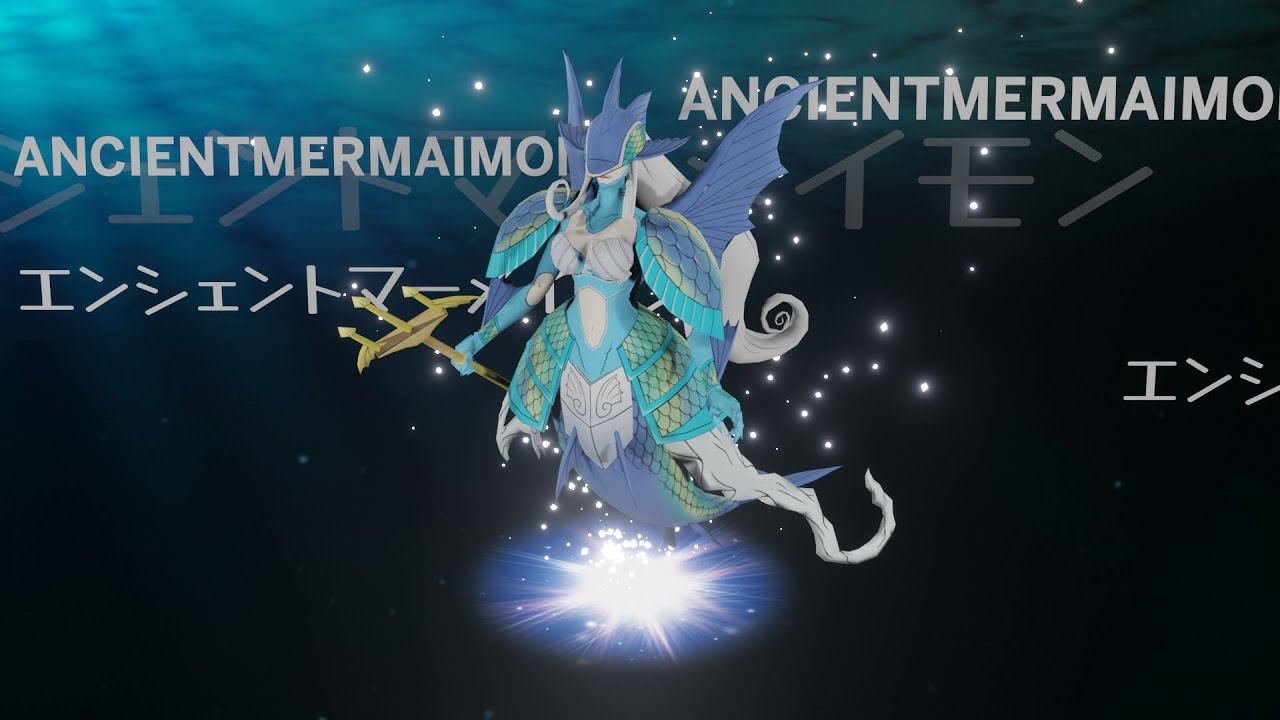 AncientMermaimon (AncientMermaidmon) Full Evolution