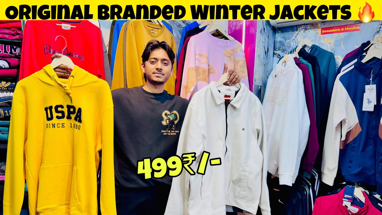 399₹/- Winter Collection 🔥| Original Branded Winter Jackets Ranchi | Ranchi Clothes Market 