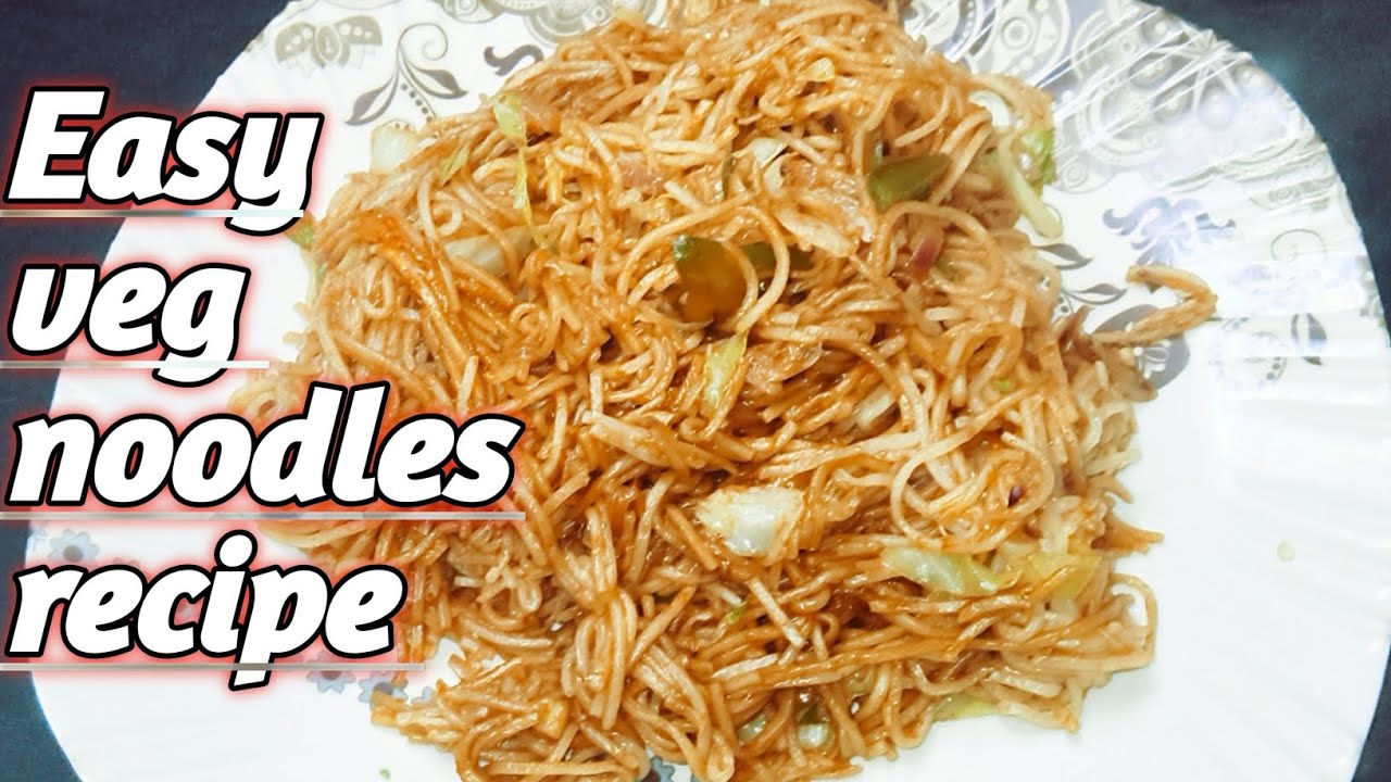 Vegetabl noodles recipe #food #cooking 😘