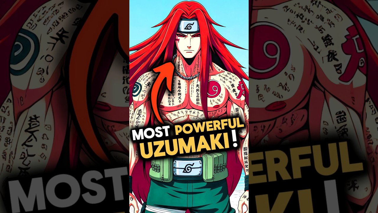 Top 5 Uzumaki Clan Members with God-Level Chakra 🔥