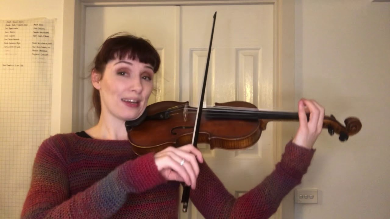 Violin How to- easy Irish jig The Fairy Dance! slow practice then ornaments & chord suggestions